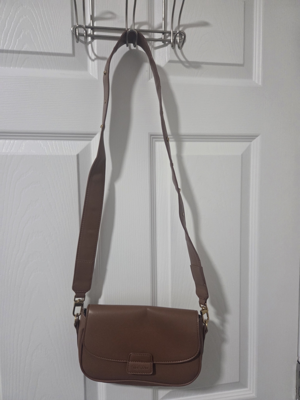 Brown Leather Crossbody Bag